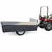Remorca agricola Rotakt 1T pentru tractor cu basculare hidraulica,dimensiune bena 200x106cm