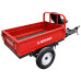 Remorca motocultor Rotakt REM600, capacitate maxim 500 kg, basculabila